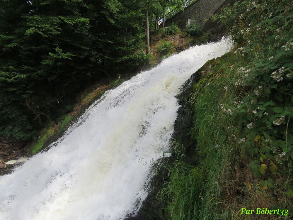 Cascade de Coo en Belgique