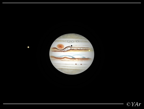 Jupiter, Ganymède & Io