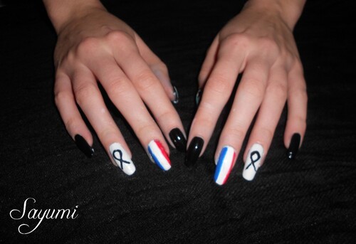 Nail Art - Je Suis Charlie