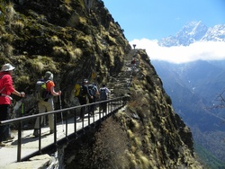 Escaliers en pierre de Chipcho