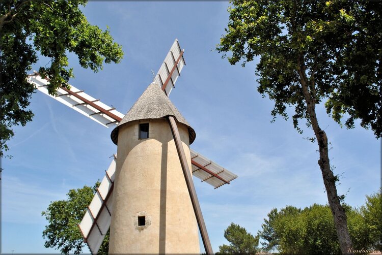 Photo du moulin se Saint-Révérend en Vendée