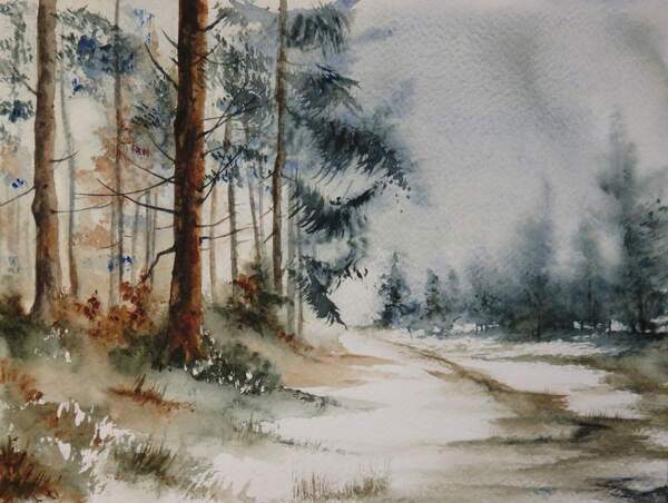 Aquarelles de : Abby Hautetfort