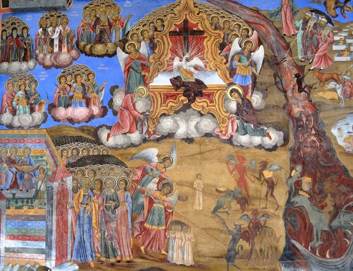 Peintures du monastère de Rila (Bulgarie)