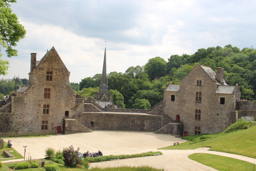 Visite au château de Fougères