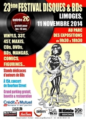 Festival disques et BD - Limoges - 2014