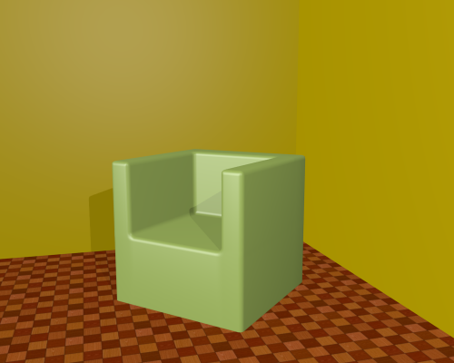 Vue 1 - Le look du fauteuil