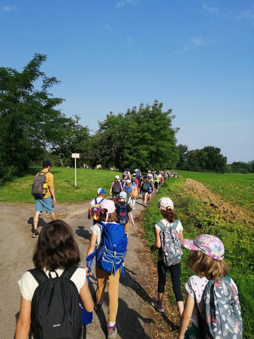 L'inauguration du sentier pédagogique