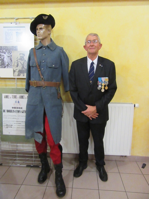 Une superbe exposition sur la fin de la grande Guerre a eu lieu à Montigny sur Aube...