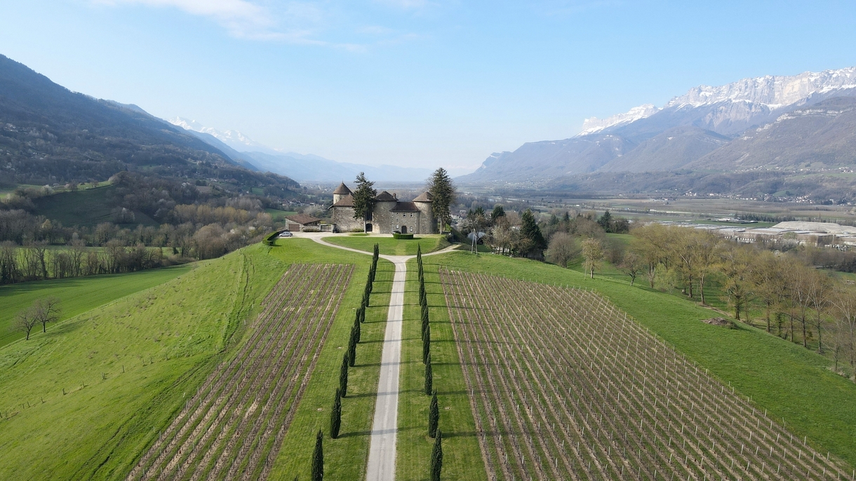 La tour d'Avalon et le château Bayard