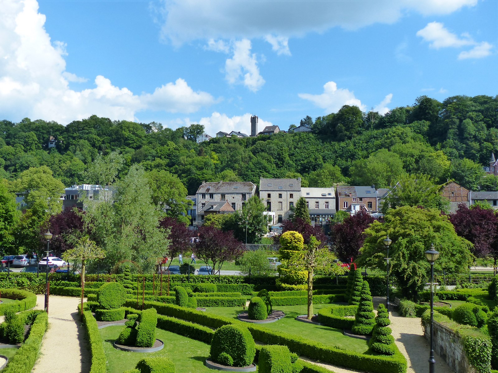 Durbuy De Loin Et Le Calvaire De Bomal Pre Des Sources