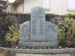 Les monuments et plaques commémoratifs en Isère