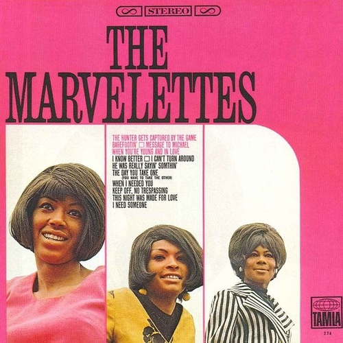 The Marvelettes : Album " The Marvelettes " Tamla Records TS 274  [ US ]