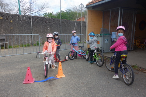 GS-CP : Parcours vélo - Ecole Ste Jeanne d'Arc