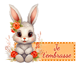 gif animé, blinkie,BISOUS,signature animee