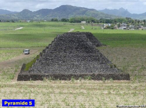 Les pyramides de l'île Maurice