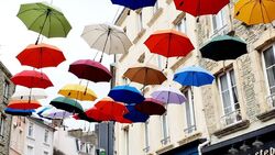 Les parapluies de Cleebourg !