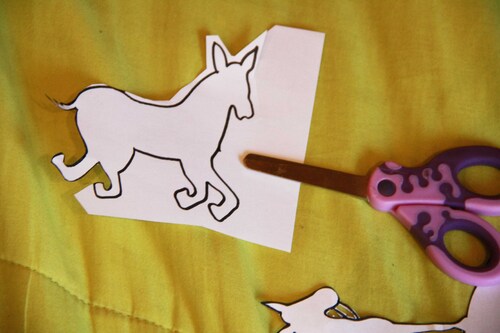 Puzzle Montessori: le cheval