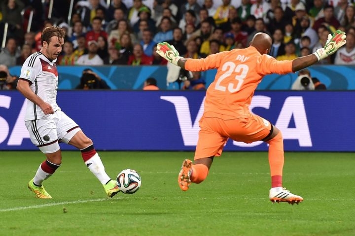Lundi 30.6.2014 à Porto Alegre Allemagne-EN 2-1 après prolongations