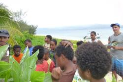 Sortie des élèves de 5ème à l'îlot Hienga - Cliquer pour agrandir