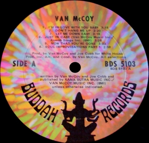 Van McCoy 1972 : Album " Soul Improvisations " Buddah Records BDS 5103 [ US ]