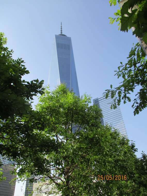 New York en mai 2016 : World  Trade  Center.