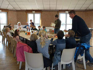 atelier avec le collectif de la girafe....