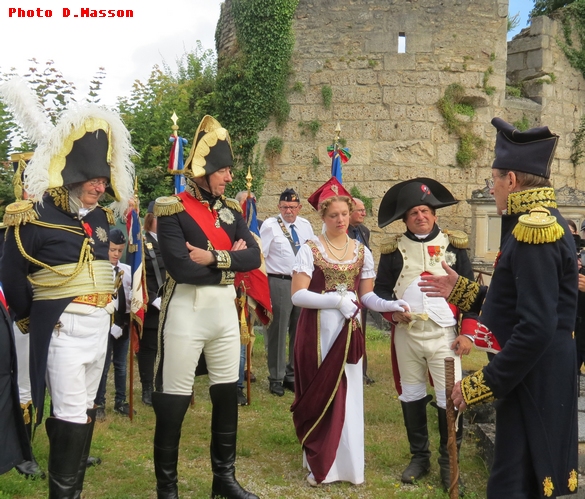 Un très bel hommage a été rendu au Maréchal Marmont, duc de Raguse  et à son aide de camp Claude Testot-Ferry, au cimetière saint Vorles