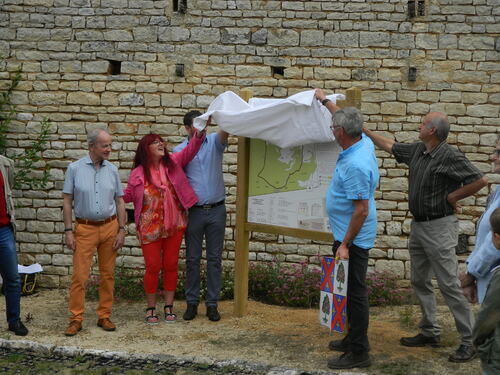 Inauguration du sentier des quatre bornes