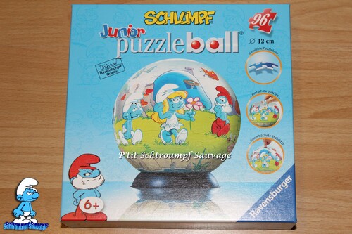 Puzzle Ball Schtroumpf
