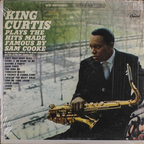  King Curtis : Album " Plays The Hits Made Famous By Sam Cooke " Capitol Records ST 2341 [ US ]