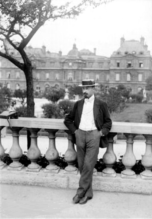 Henri Roger-Viollet (1869-1946) au Jardin du Luxembourg