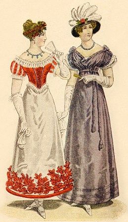 Résultat de recherche d'images pour "Mode femme 1820"