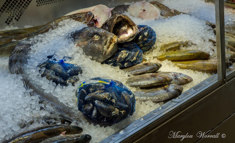 Suède : Marché d’Östermalm à Stockholm