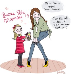 Bonne fête Maman.