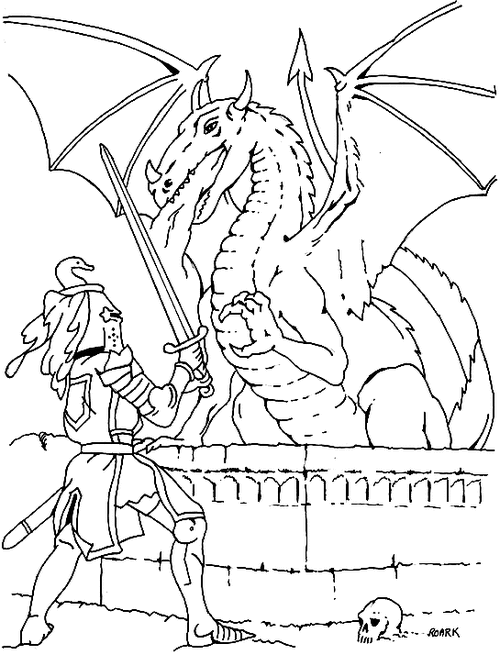 Coloriages Dragons