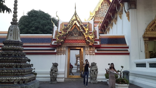 Le Wat Pho, extérieur (Bangkok)