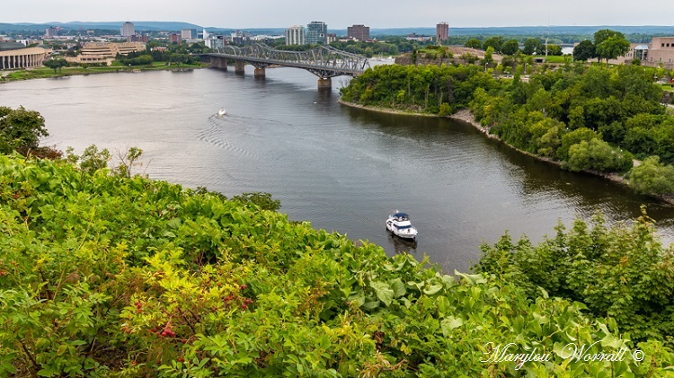 Province de l’Ontario : Ottawa rivière et canal Rideau, pont Alexandra