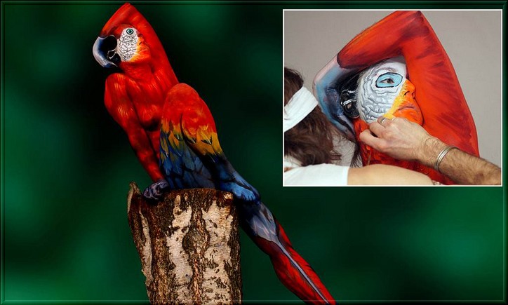 Le Body Art ou Body Painting