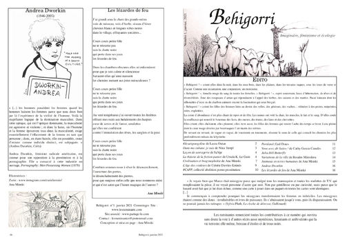 Behigorri - Le journal