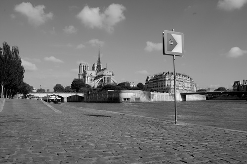 La Seine et les alentours de Notre Dame