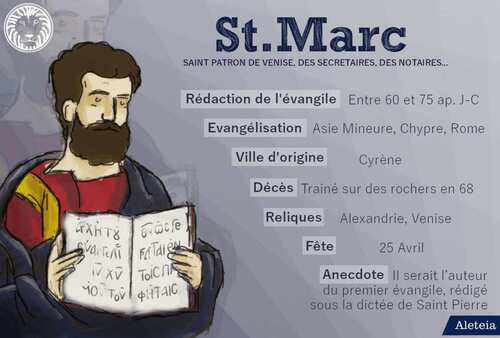  * Fête de saint Marc, Évangéliste