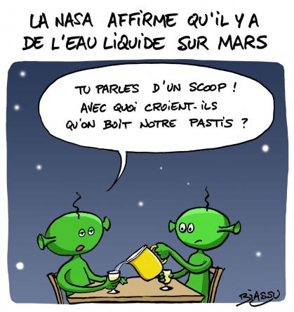 Humour extraterrestre.