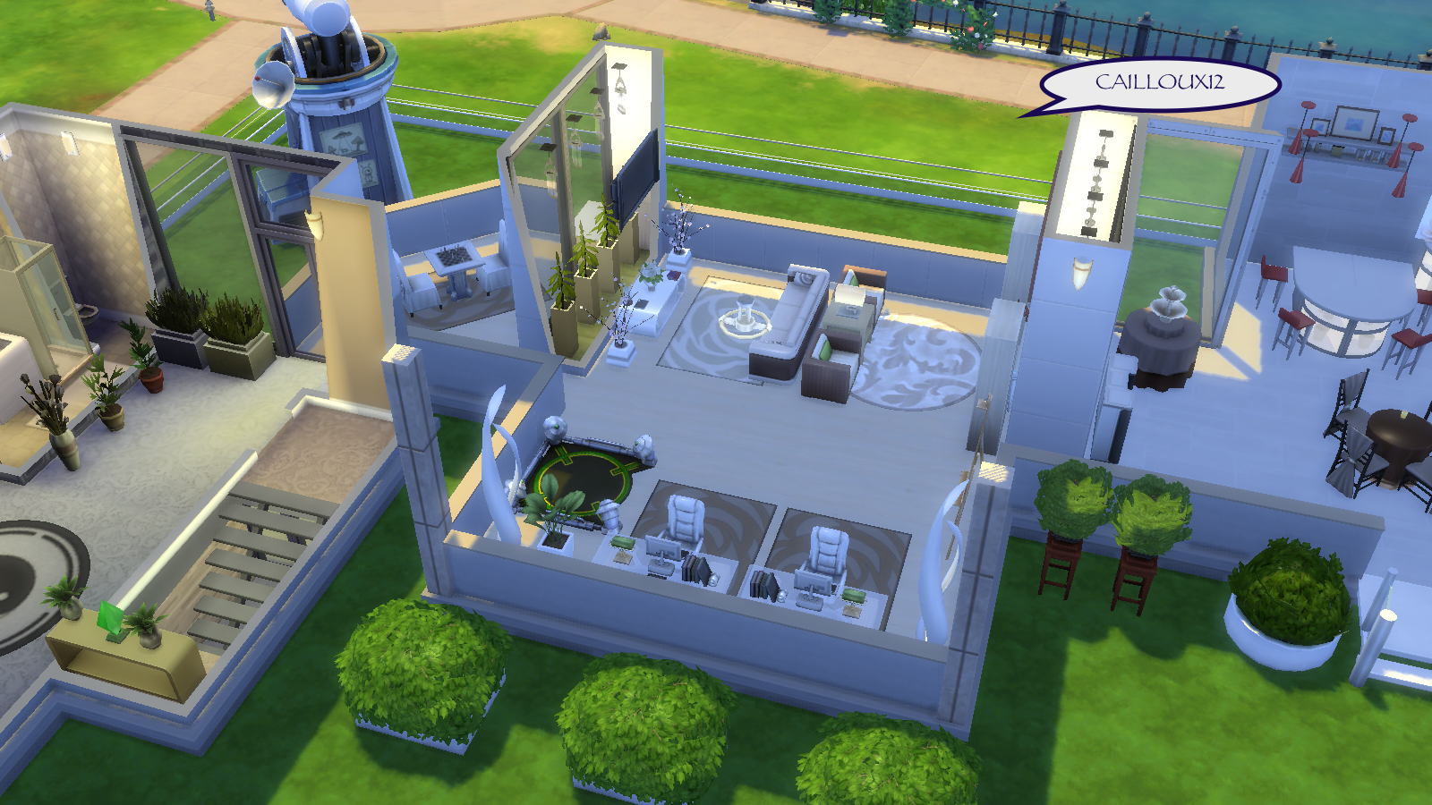 Les sims 4 créations et rénovations maisons par cailloux 12 sims ...