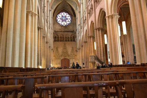 La cathédrale Saint-Jean à Lyon