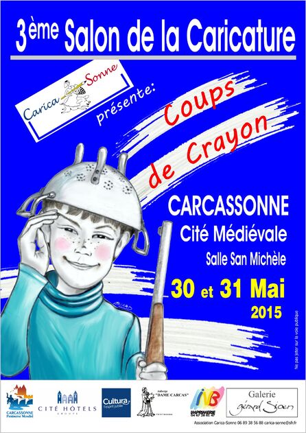 3ème Salon de la caricature à Carcassonne