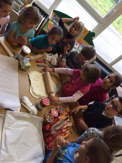 Semaine du goût: confection de croissants