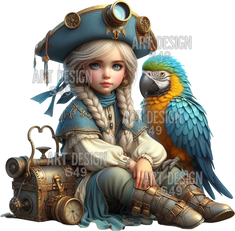 Pack Complet Steampunk La Marine bleue n°2