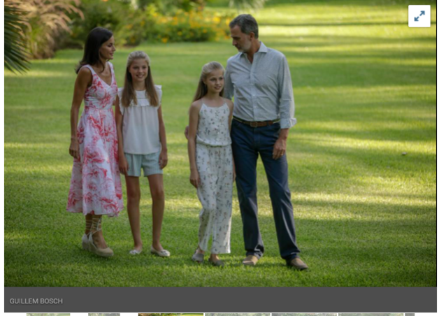 Nouvelles photos de la famille royale espagnole