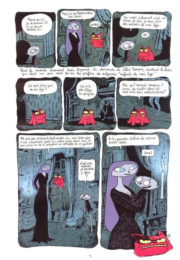 Petit Vampire Va A L Ecole J Cypher C