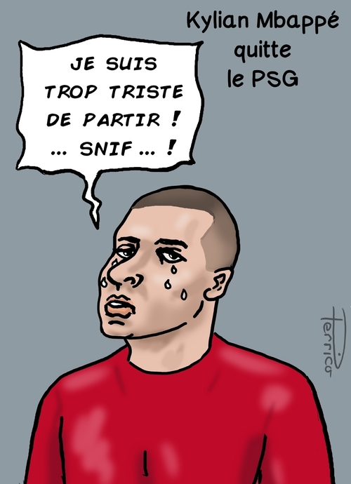 Kylian Mbappé quitte le PSG